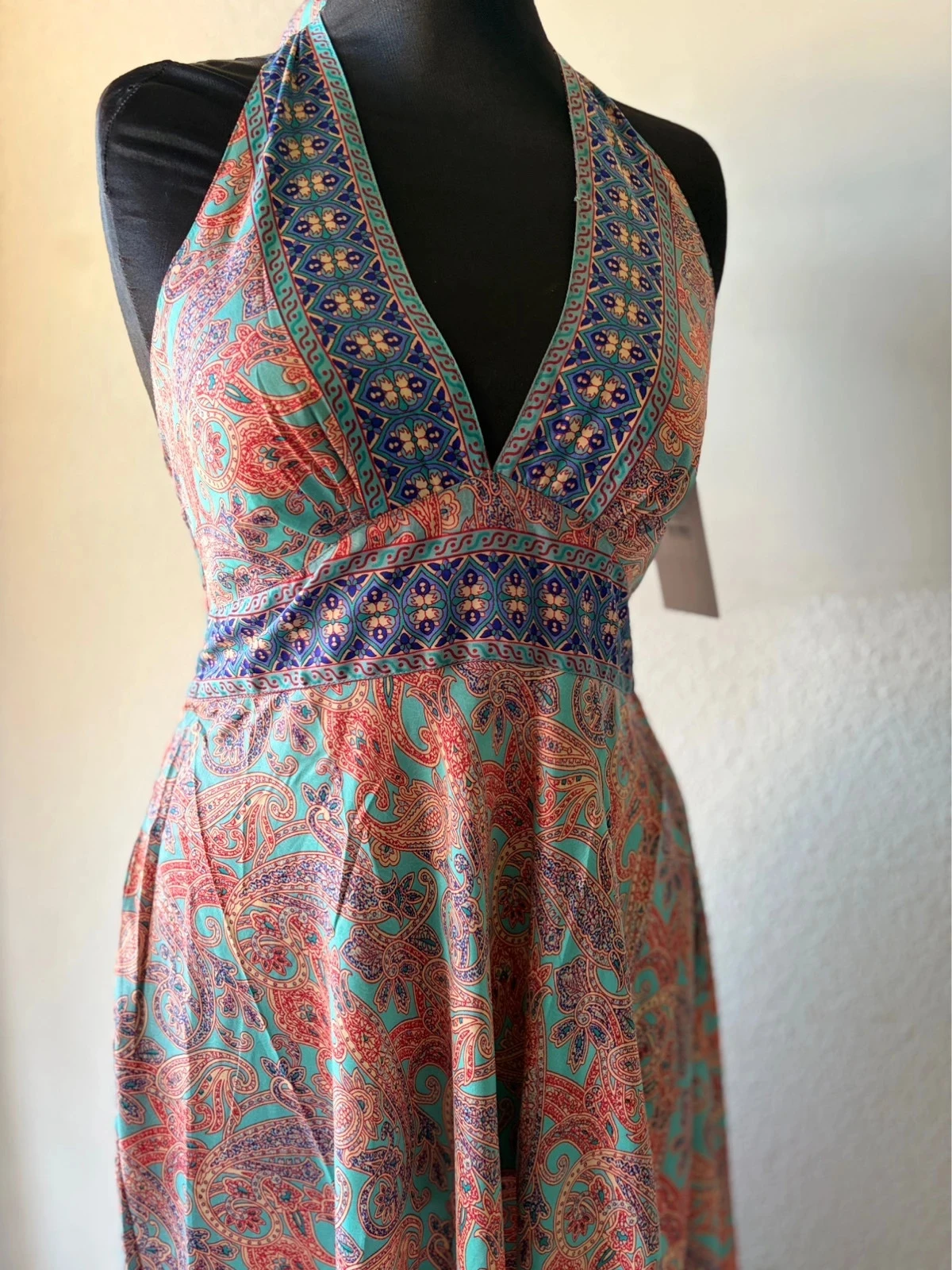 🌸 Robe longue bohème La mano boho – Taille Unique 🌸